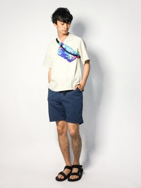 RENさん（メンズ・176cm）の夏コーディネート