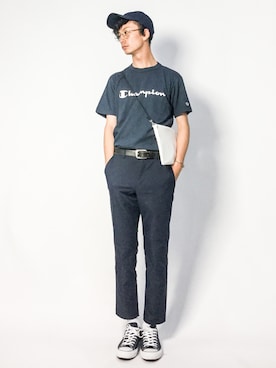 RENさん（メンズ・176cm）の夏コーディネート