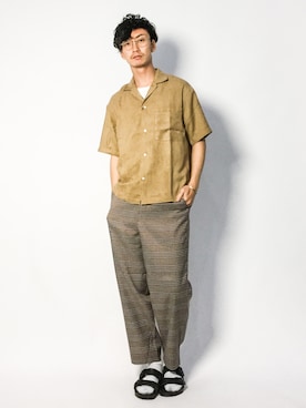 RENさん（メンズ・176cm）の夏コーディネート