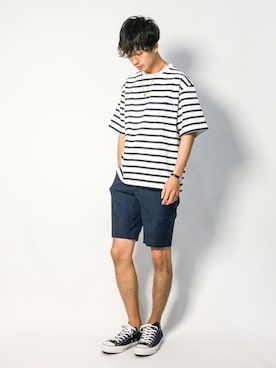 RENさん（メンズ・176cm）の夏コーディネート