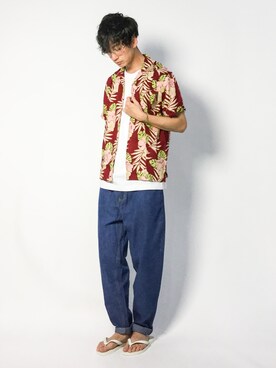 RENさん（メンズ・176cm）の夏コーディネート
