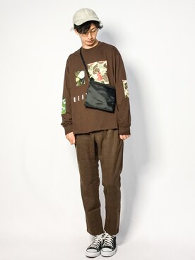 「KENT HOUSE（ケントハウス）のアイテム」を使った、RENさん（メンズ・176cm）の夏コーディネート