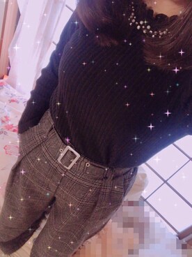 はるさん（レディース・156cm）の冬コーディネート