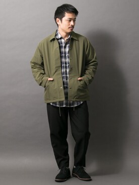 Yudai Yorozuさん(メンズ・164cm)の冬コーディネート