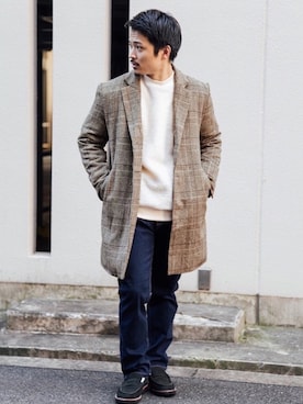 Yudai  Yorozuさん（メンズ・164cm）の冬コーディネート