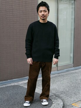 「ITEMS_URBANRESEARCH」｜Yudai  Yorozuさん（メンズ・164cm）の冬コーディネート