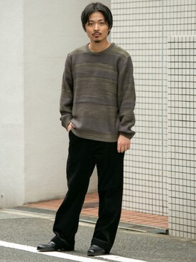 「ITEMS_URBANRESEARCH」｜Yudai  Yorozuさん（メンズ・164cm）の冬コーディネート