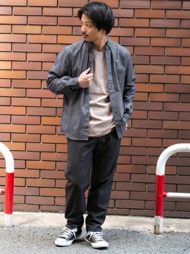 「ITEMS_URBANRESEARCH」｜Yudai  Yorozuさん（メンズ・164cm）の冬コーディネート