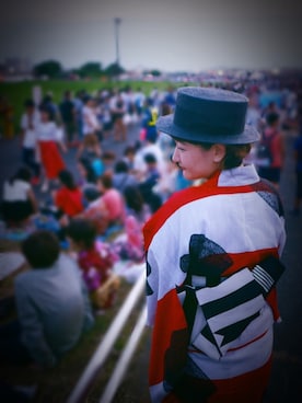 「DOUBLE MAISON（ドゥーブルメゾン）のアイテム」を使った、nikeさん（レディース・160cm）の夏コーディネート