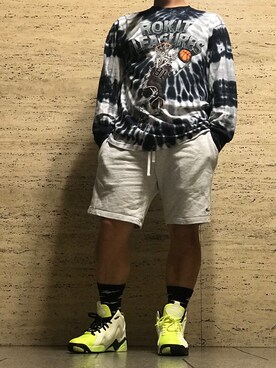 「RIPNDIP（リップンディップ）のアイテム（パンツ）」を使った、chikwa126さん（メンズ・171cm）の秋コーディネート
