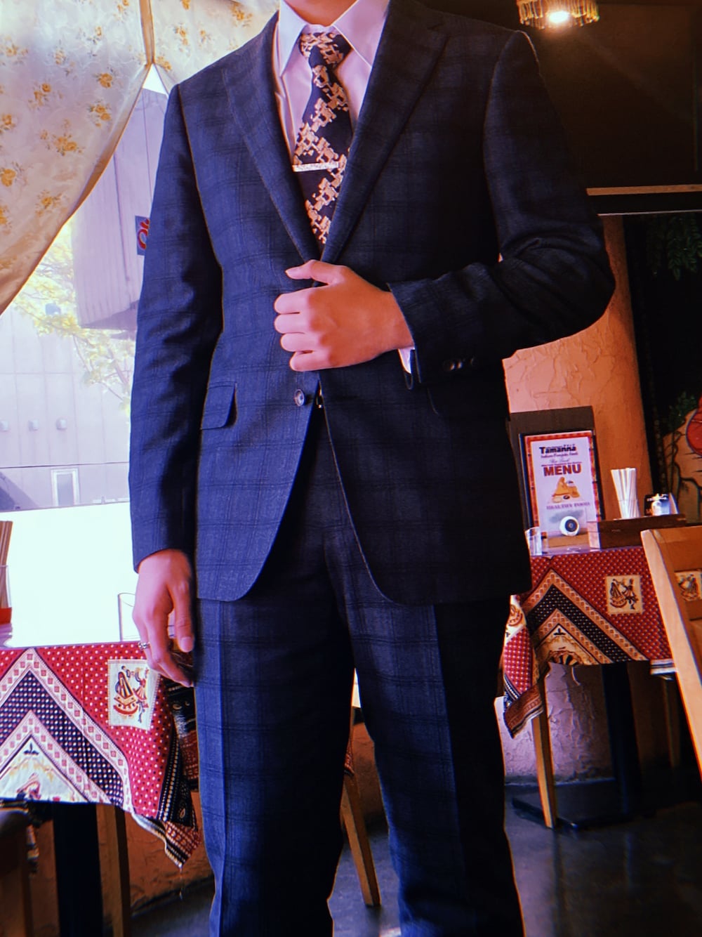 EMPORIO ARMANI BLUE LINE スーツベスト グレー EMPORIO ARMANI BLUE LINE スーツベスト グレー