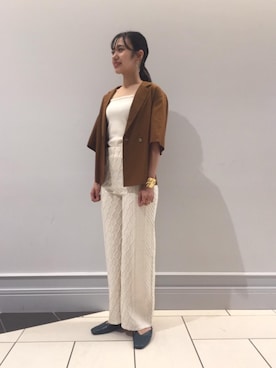 磯野 萌美さん（レディース・163cm）の夏コーディネート