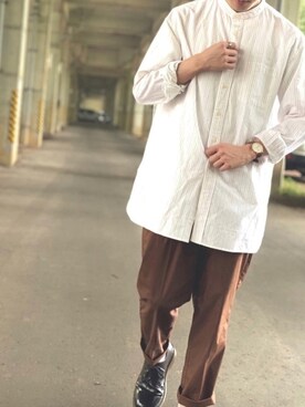 Theodore【セオドア】さん（メンズ・170cm）の夏コーディネート