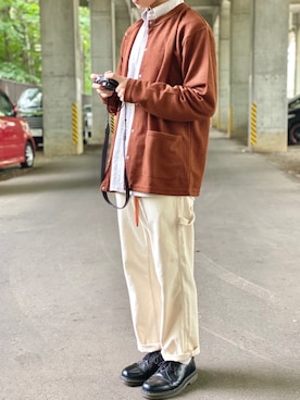 「SMITH'S（スミス）のアイテム（パンツ）」を使った、Theodore【セオドア】さん（メンズ・170cm）の秋コーディネート