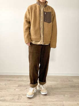 「coen（コーエン）のアイテム（ブルゾン）」を使った、Theodore【セオドア】さん（メンズ・170cm）の冬コーディネート