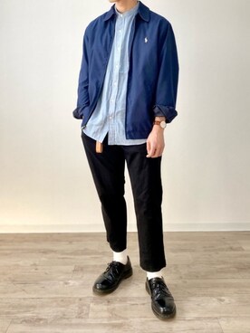 「POLO RALPH LAUREN（ポロ ラルフ ローレン）のアイテム（その他アウター）」を使った、Theodore【セオドア】さん（メンズ・170cm）の冬コーディネート