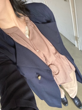 「Te chichi（テチチ）のアイテム（トレンチコート）」を使った、mokashidamoさん（レディース・169cm）の春コーディネート