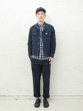 「L&HARMONY（エルアンドハーモニー）のアイテム（ジャケット/アウター）」を使った、L&HARMONYさん（メンズ・180cm）の春コーディネート