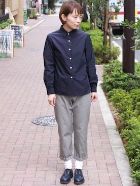 「JOLI（ジョリ）のアイテム（シューズ）」を使った、L&HARMONYさん（レディース・159cm）の秋コーディネート