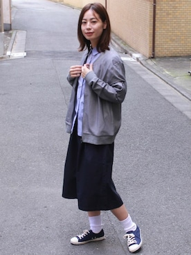 L&HARMONYさん（レディース・162cm）の冬コーディネート