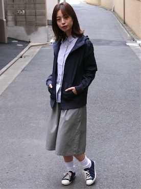 「L&HARMONY（エルアンドハーモニー）のアイテム」を使った、L&HARMONYさん（レディース・162cm）の冬コーディネート