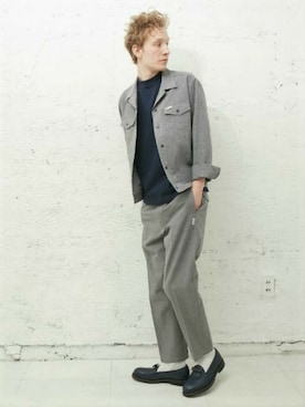 「L&HARMONY（エルアンドハーモニー）のアイテム（ジャケット/アウター）」を使った、L&HARMONYさん（メンズ・180cm）の冬コーディネート