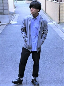 「L&HARMONY（エルアンドハーモニー）のアイテム（ジャケット/アウター）」を使った、L&HARMONYさん（メンズ・167cm）の春コーディネート