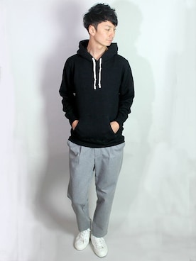 「L&HARMONY（エルアンドハーモニー）のアイテム」を使った、L&HARMONYさん（メンズ・177cm）の春コーディネート