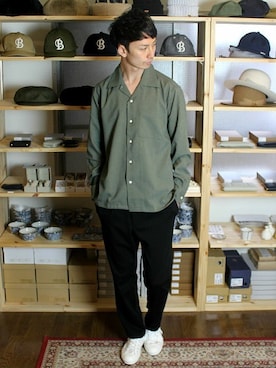 「L&HARMONY（エルアンドハーモニー）のアイテム」を使った、L&HARMONYさん（メンズ・177cm）の春コーディネート
