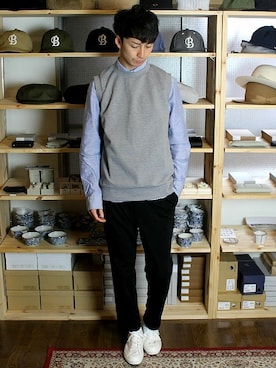 L&HARMONYさん(メンズ・177cm)の春コーディネート