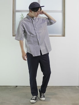 L&HARMONYさん（メンズ・177cm）の夏コーディネート