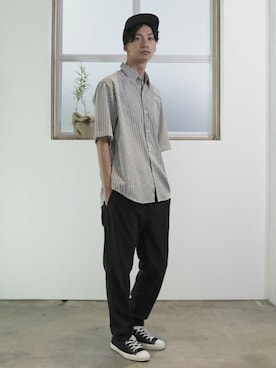 L&HARMONYさん（メンズ・177cm）の夏コーディネート