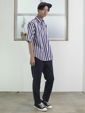 L&HARMONYさん（メンズ・177cm）の夏コーディネート