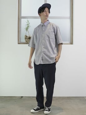 L&HARMONYさん（メンズ・177cm）の夏コーディネート