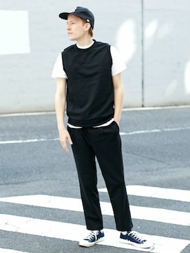 L&HARMONYさん（メンズ・180cm）の夏コーディネート