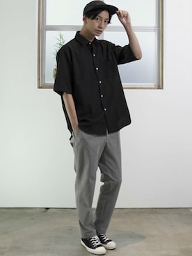 L&HARMONYさん（メンズ・177cm）の夏コーディネート