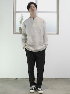 L&HARMONYさん（メンズ・177cm）の夏コーディネート