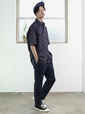 L&HARMONYさん（メンズ・177cm）の夏コーディネート