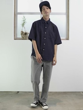 L&HARMONYさん（メンズ・177cm）の夏コーディネート