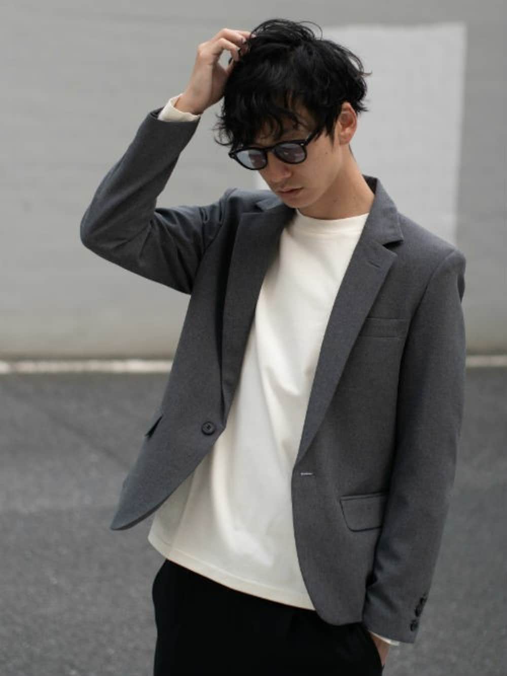 L&HARMONY（L&HARMONY）｜Garageのテーラードジャケットを使ったコーディネート WEAR