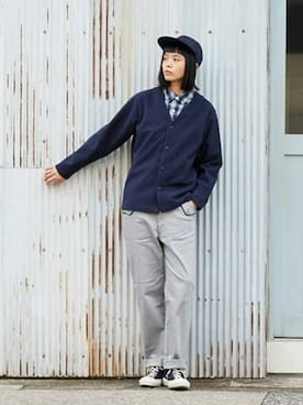 「ボーイッシュ」｜L&HARMONYさん（レディース・165cm）の冬コーディネート