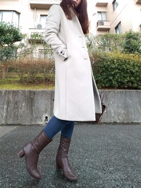 Maiさん（レディース・162cm）の冬コーディネート