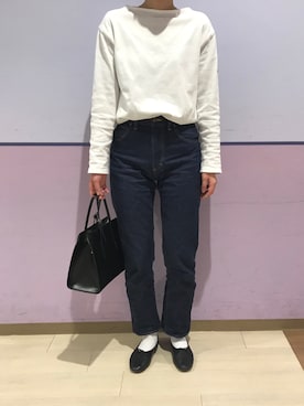 「平成最後のWEARISTAセンバツ」｜「アイテム（バレエシューズ）」を使った、はるさめさん（レディース・169cm）の春コーディネート