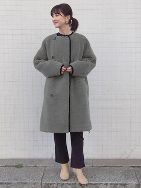 「YETI（イエティ）のアイテム」を使った、小山 (koyama)さん（レディース・160cm）の秋コーディネート