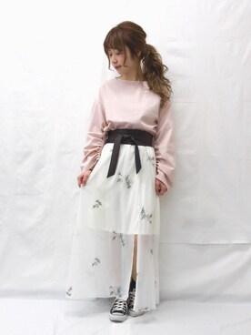 erina 🌿さん（レディース・153cm）の冬コーディネート