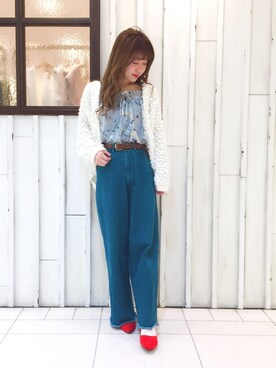 erina 🌿さん（レディース・153cm）の春コーディネート