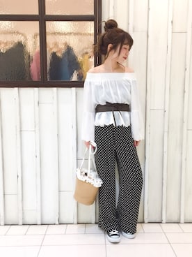 erina 🌿さん（レディース・153cm）の春コーディネート