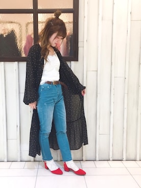 erina 🌿さん（レディース・153cm）の春コーディネート