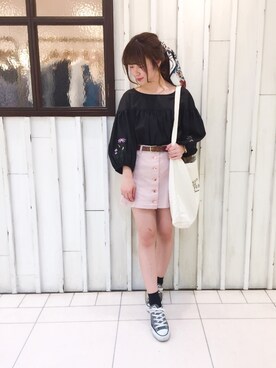 「MAISON DE REEFUR（メゾンドリーファー）のリーファー 2WAY トートバッグ（トートバッグ）」を使った、erina 🌿さん（レディース・153cm）の春コーディネート