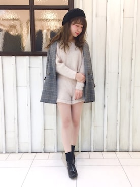 erina 🌿さん（レディース・153cm）の秋コーディネート